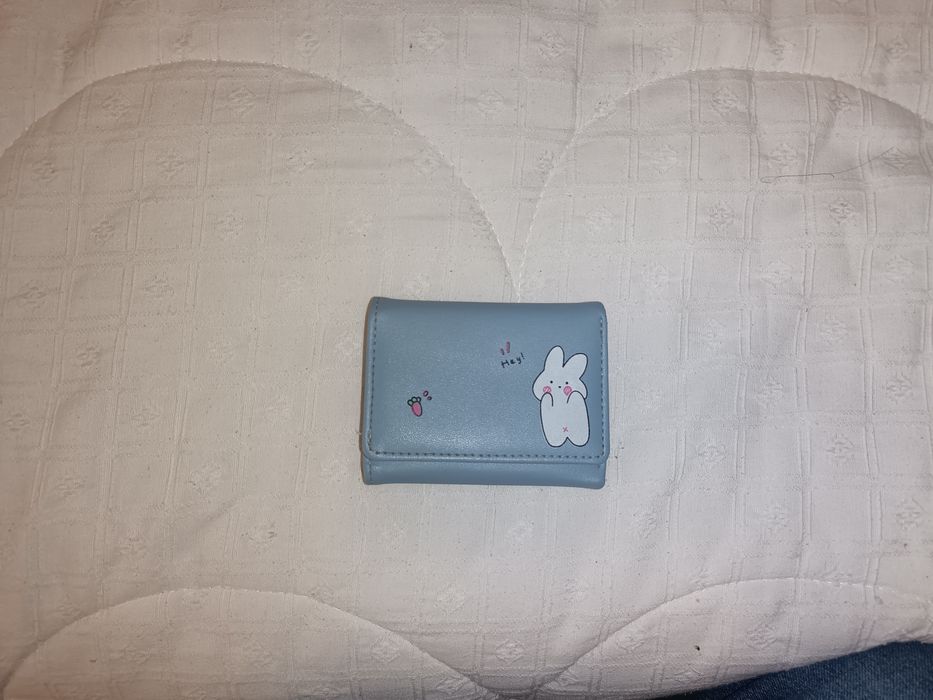 Carteira pequena de coelhinho fofo