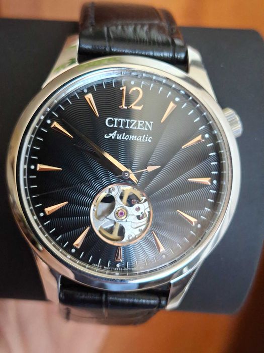 Zegarek męski Citizen Mechanical Classic Open Heart