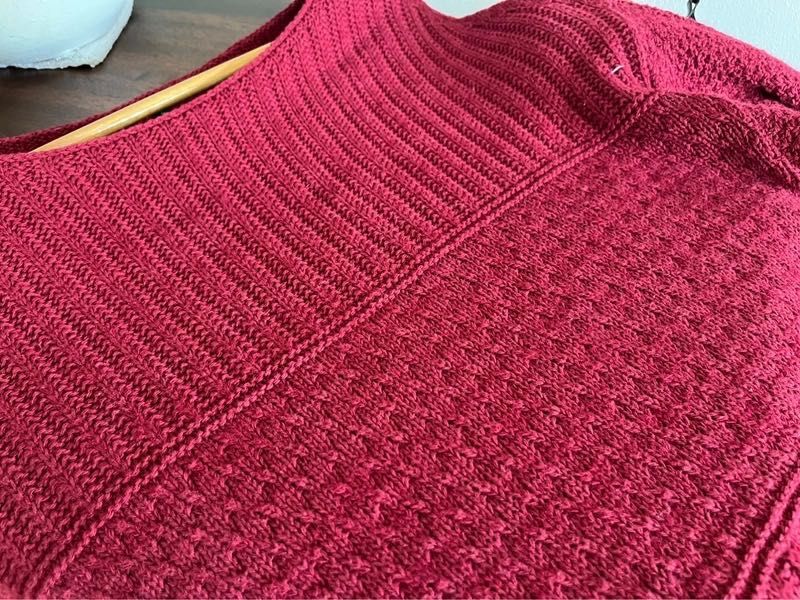 Camisola Túnica Stradivarius Bordô