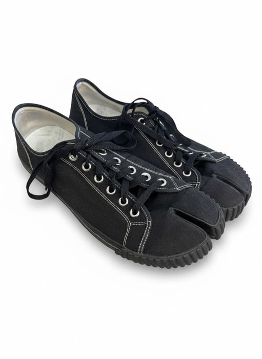 Maison Margiela Tabi Canvas Sneakers Black — Rozmiar 46 — Oryginalne!