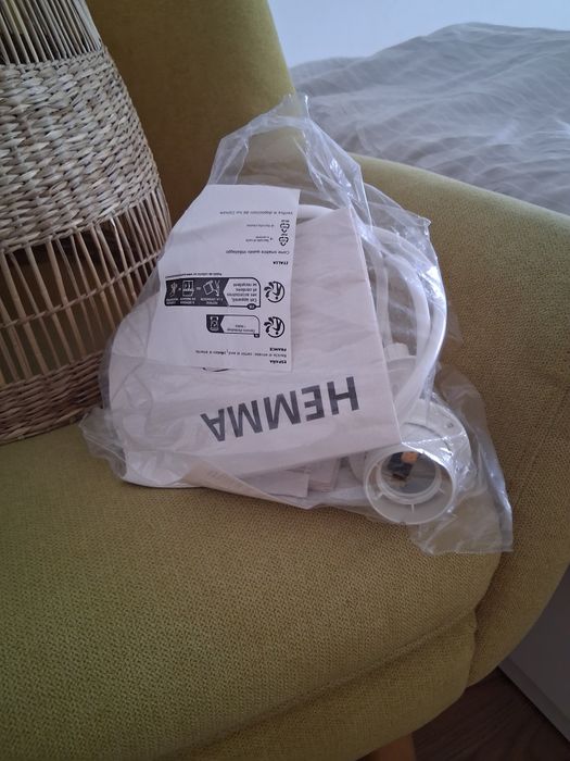 Candeiro e suporte Ikea novos