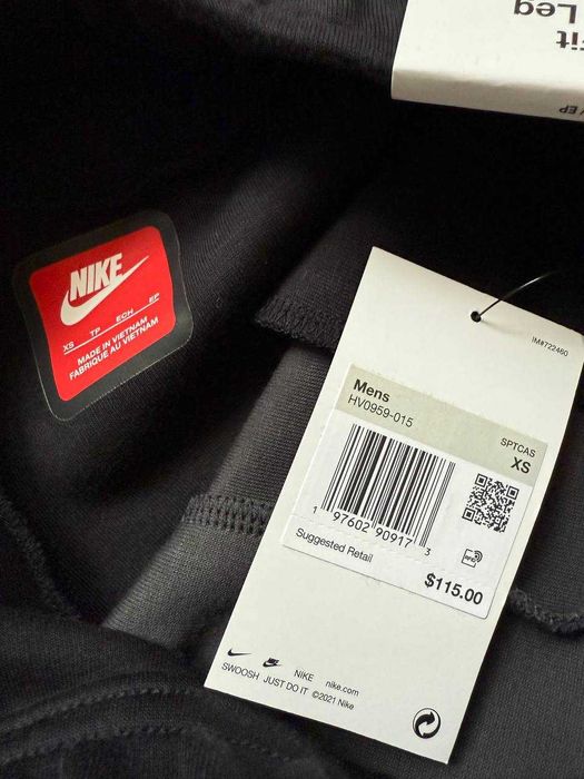 ОРИГІНАЛ! Штани Nike Tech Fleece Joggers Black XS S | HV0959-015