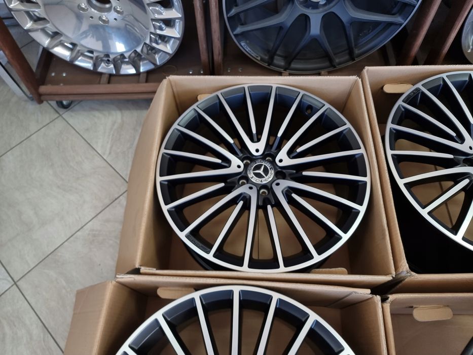 Nowe Czarne Felgi Amg Mercedes S Klasa W223 W222 21 Cali