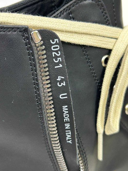 Кеди Rick Owens DRKSHDW megabumper sneakers ramones geobasket кеды 43