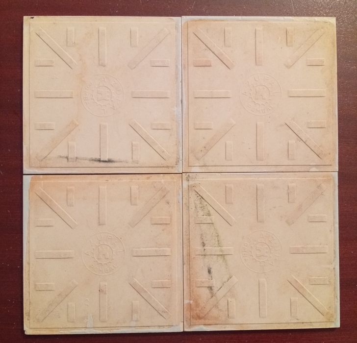 Painel de azulejos dos anos 60