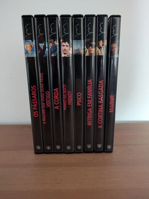 DVD Coleção Alfred Hitchcock RBA (8U)