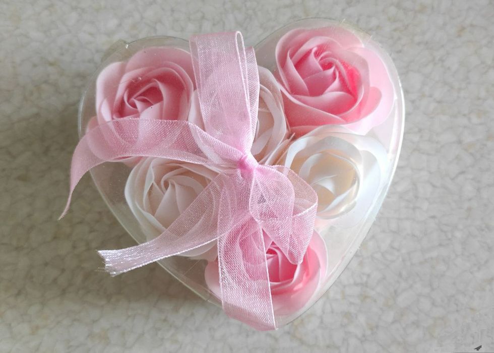 Мило для ванної, троянди, подарунковий набір