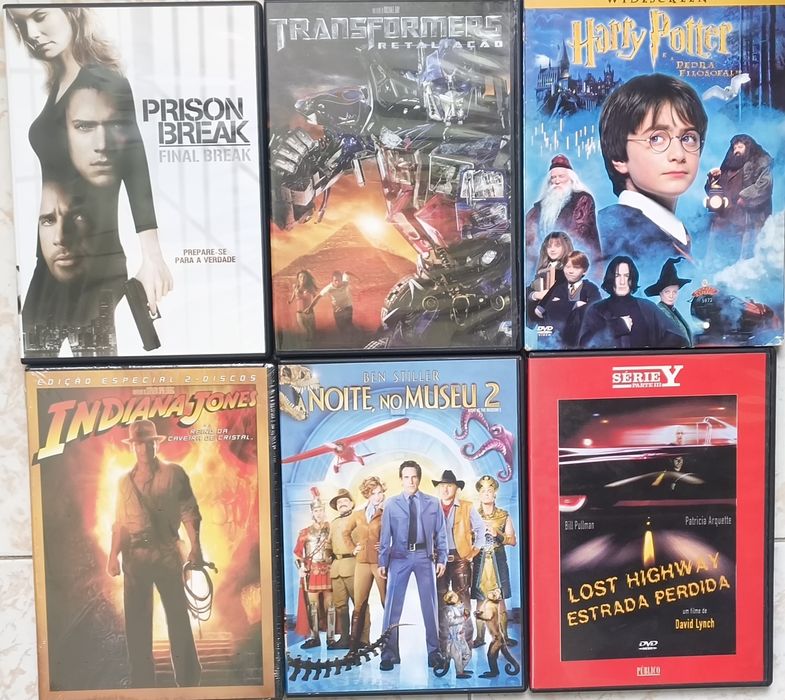 DVD - Filmes (usados e embalados)