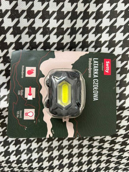 Latarka czołowa ip64 3W SURVIVAL SETTY