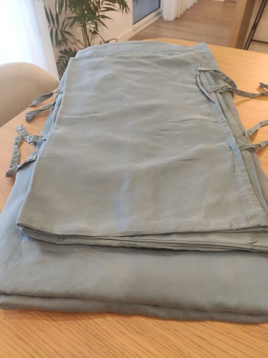 Conjunto capa de edredão e 2 fronhas ikea