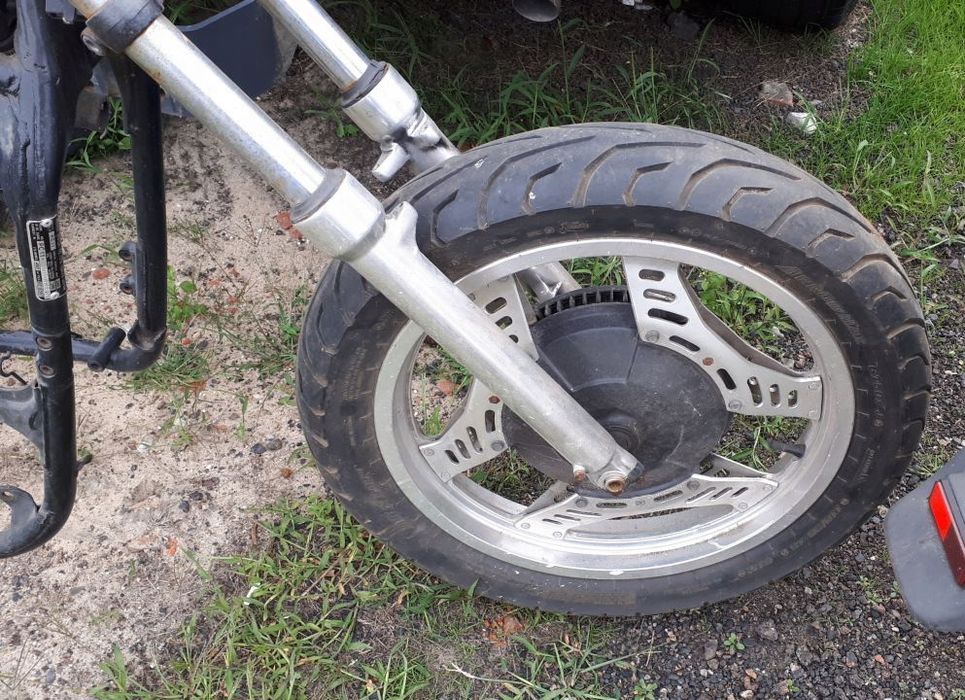 honda vt 500 części rama dyfer koła przód