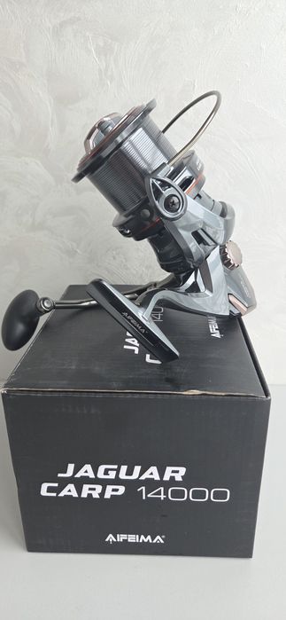 Катушка рыболовная Feima Jaguar Carp 14000 (6+1 BB, 4.3:1)