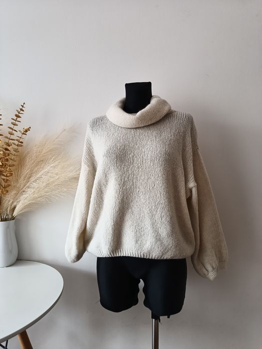 Sweter z wełną i alpaką