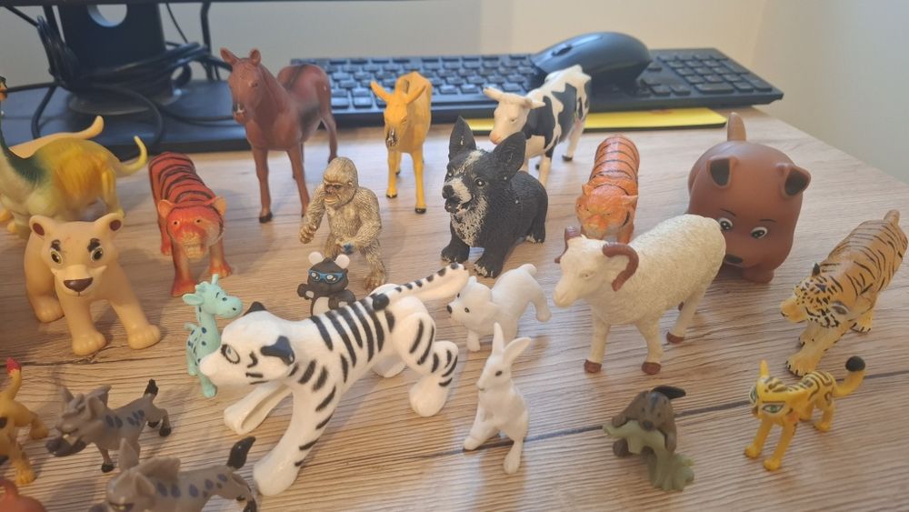 Figurki zwierząt