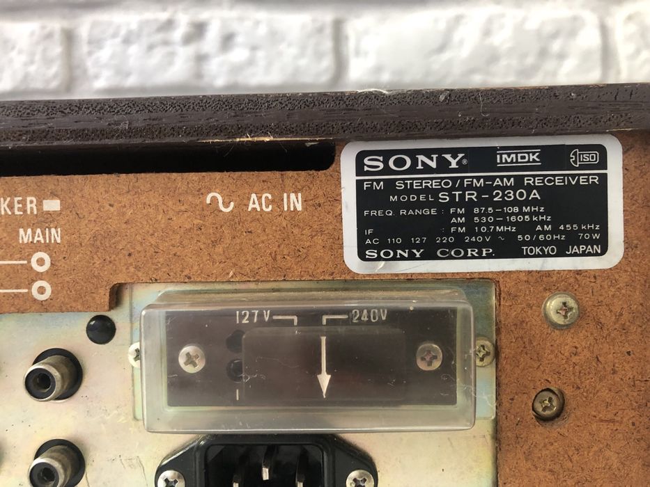 Sony STR- 230 A Amplituner Wzmacniacz