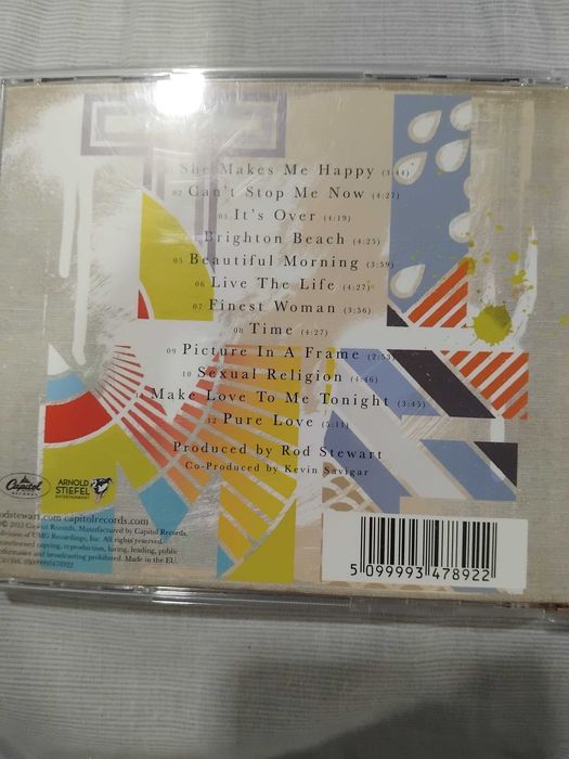 Rod stewart time em cd novo
