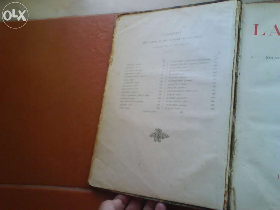 enciclopédia Larousse (francesa) Livros antigos/Coleccionador -