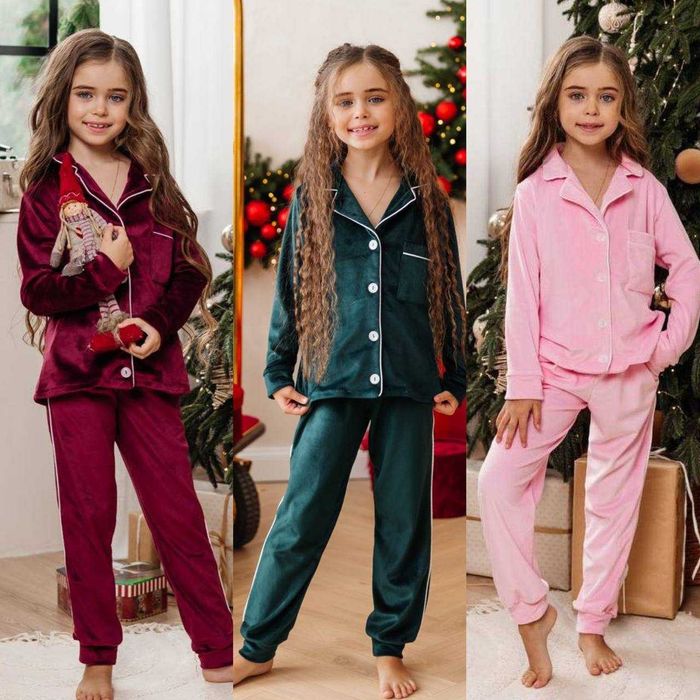 Піжама для дівчинки 146-164 см Різні кольори