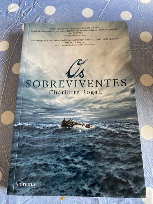 Livro “ Os sobreviventes ” de Charlotte Rogan