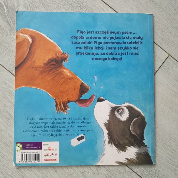 "Posłuchaj mały" książeczka