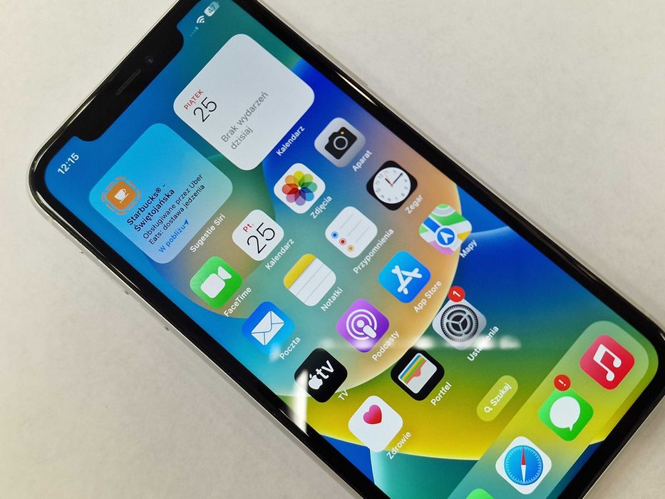 Iphone XR 128GB/ White/ Biały/ Bateria 100%/ Gwarancja/ Grade A + łado