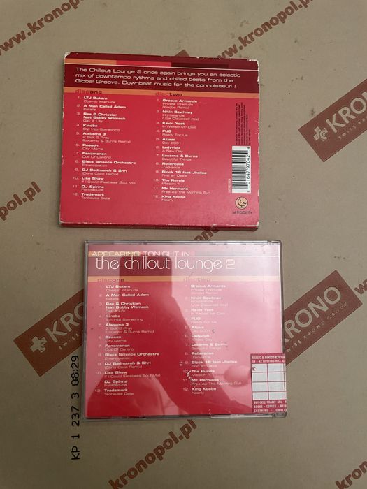 The Chillout Lounge 2 płyta CD