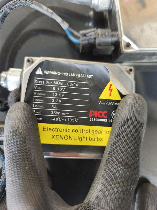 Unidade control lâmpadas Xenon HID