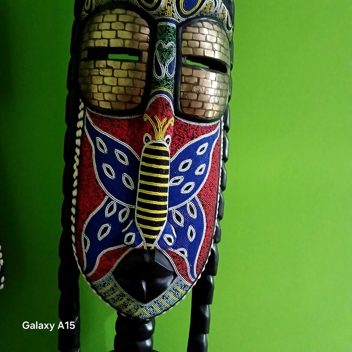 Artefactos  de madeira  africanos