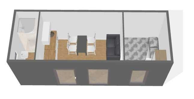 Domek całoroczny letniskowy 24m2 na zgłoszenie wyposażony pod Klucz