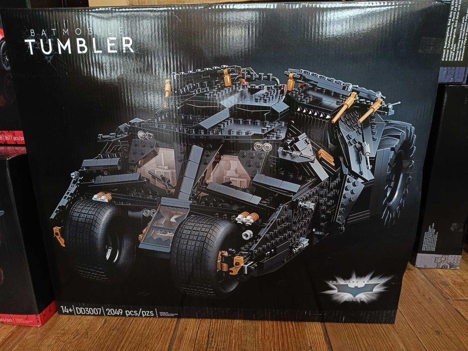 ‼️КОЛЬОРОВА КОРОБКА‼️ Бетмобіль Tumbler Конструктор як  Lego(Код1039)