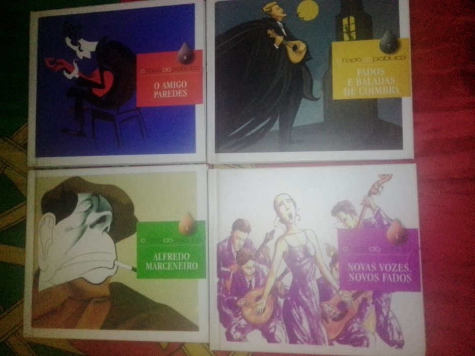 Fados CDs com livro.