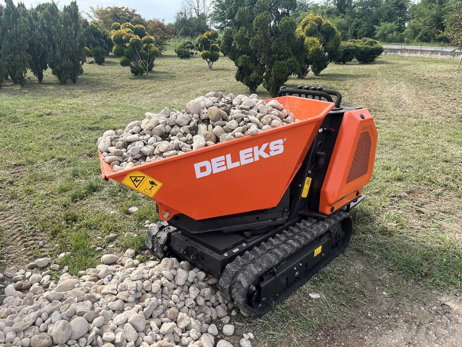 Minidumper de lagartas M8000R-BS 800 kg Descarga lat.–13.5cv – E-start