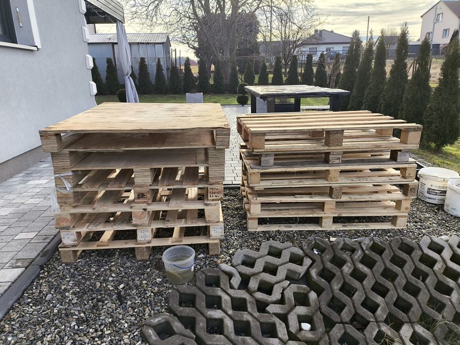 Paleta typu sklejka euro blat zwykła