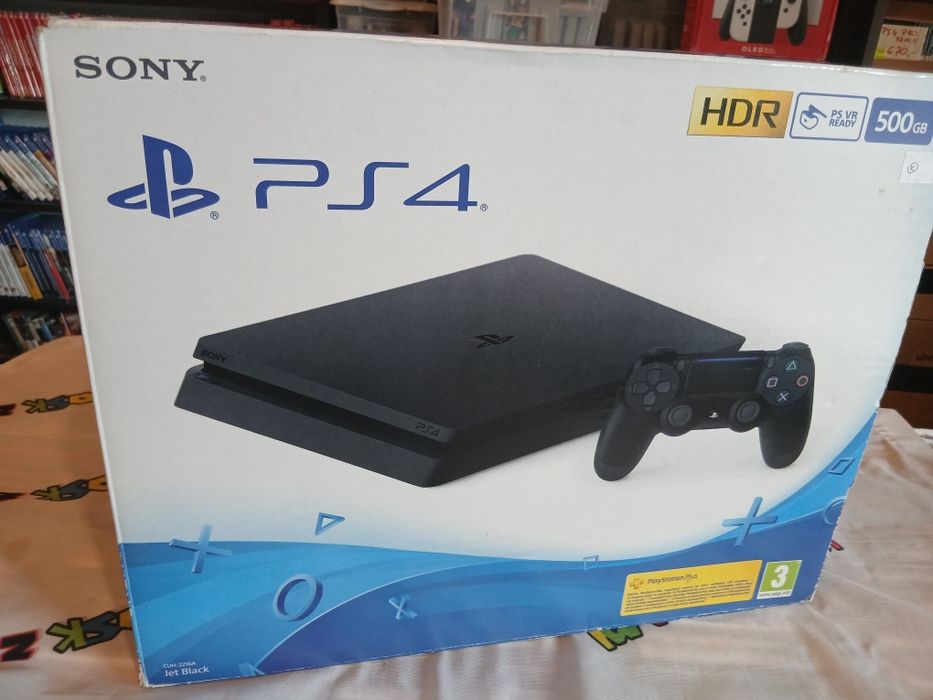 Konsola PS4 SLIM 500gb oryginalny karton (dość rzadki wypust) sklep