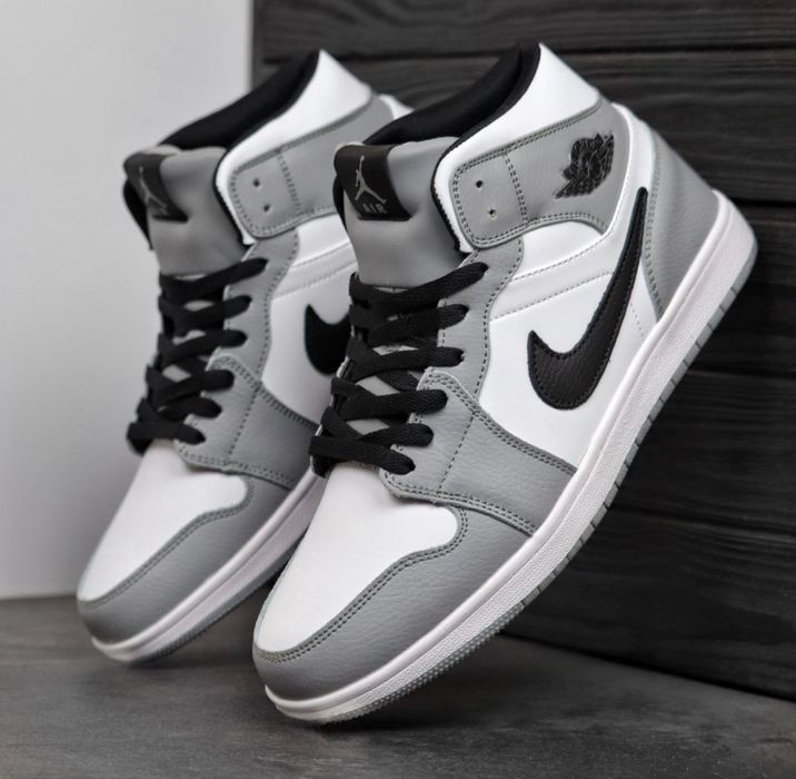 NlKE Jordan 1 Зима с мехом 2 колори Кожа Акція