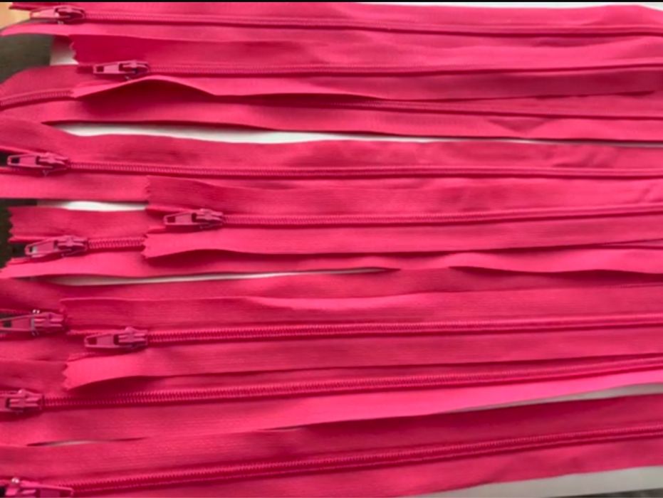 Fecho éclair 35cm fuschia