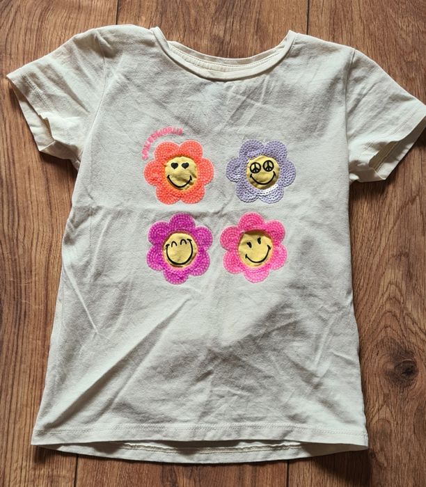 T shirt Smile World kwiatuszki 116