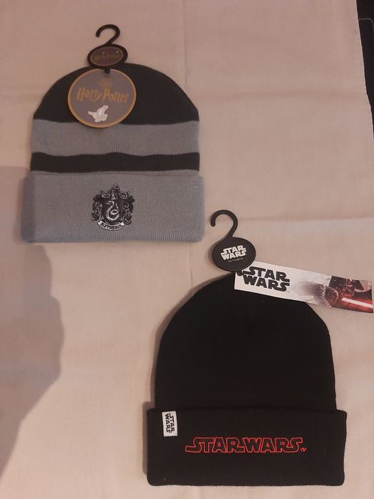 Gorro Harry Potter Slytherin starwars em lã unisexo