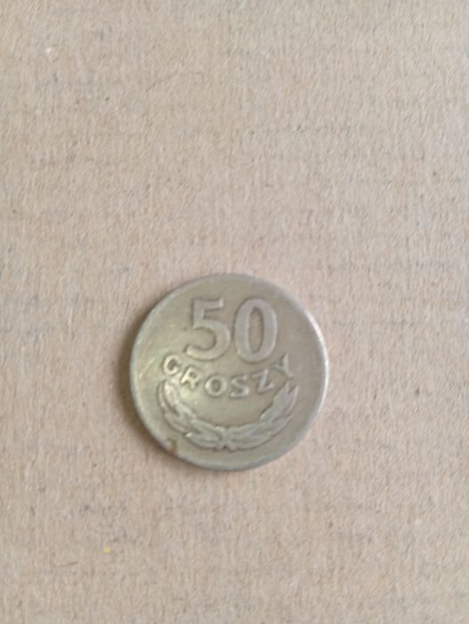 Sprzedam monetę miedzionikiel 50 groszy z 1949 roku uzywana
