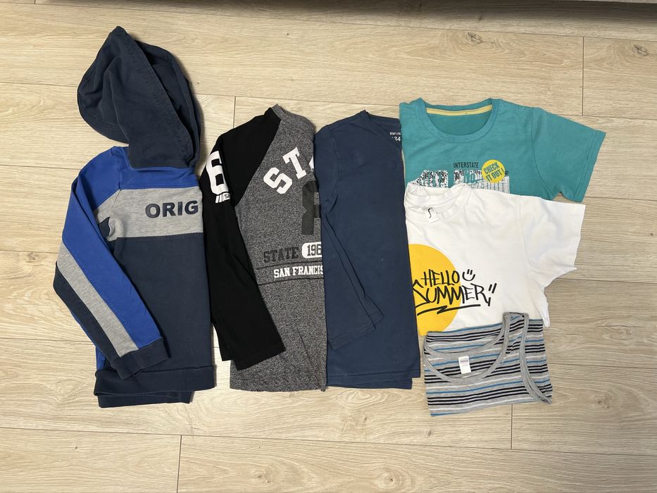 Лот одягу для хлопця 134