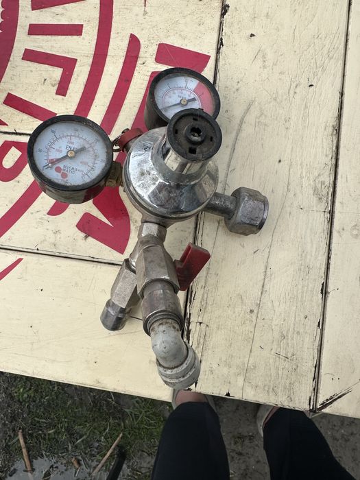 Первинний редуктор CO2,1 Тиск,2 Виходи,Mikro Matik