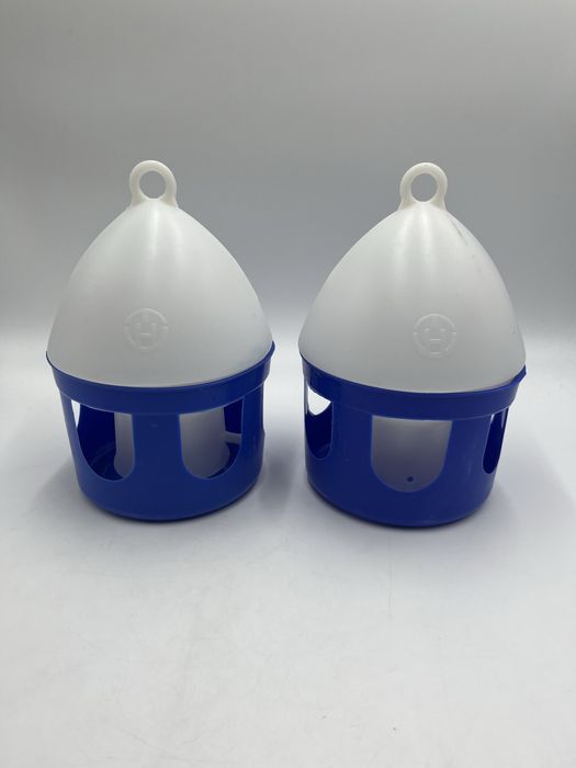 Poidło / karmnik dla drobiu – zestaw 2 sztuki