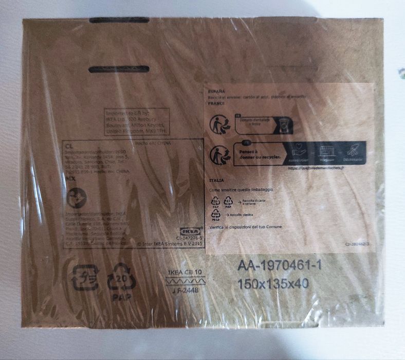 Pés em aço inoxidável IKEA