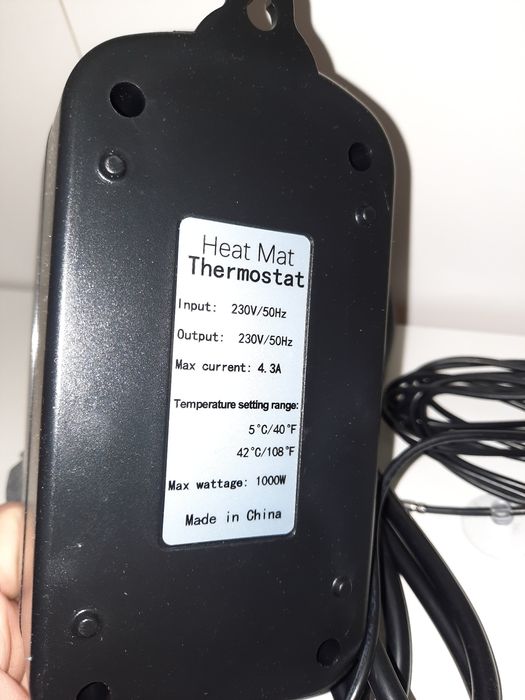TERMOSTAT AKWARIOWY Regulator Tempertury Nowy