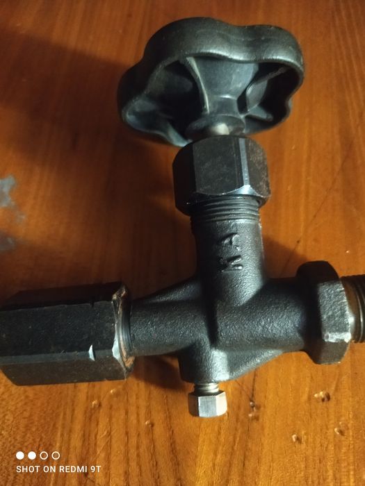 Вентиль високого тиску на 400 бар