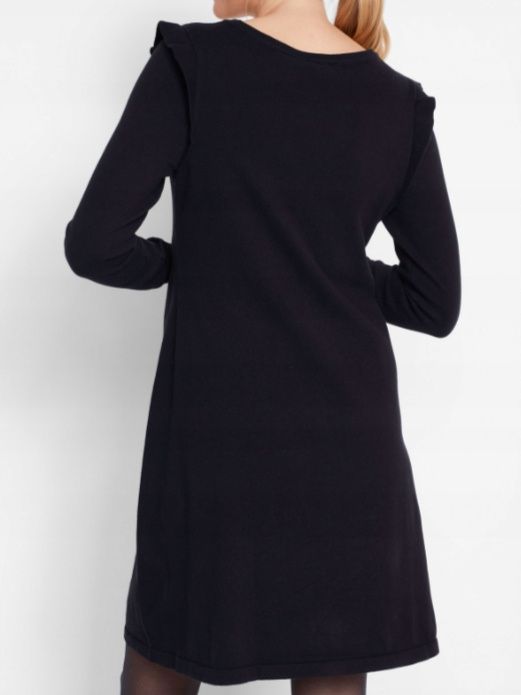 B.P.C dzianinowa czarna ciążowa sukienka ^40/42
