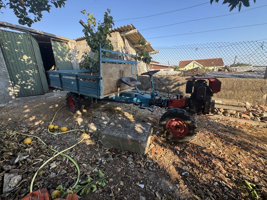 Moto enchada Fort com motor lombardini