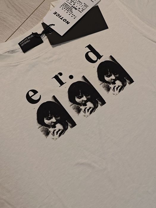 Футболка Enfants Riches Deprimes Louise eats sandwich erd белая white