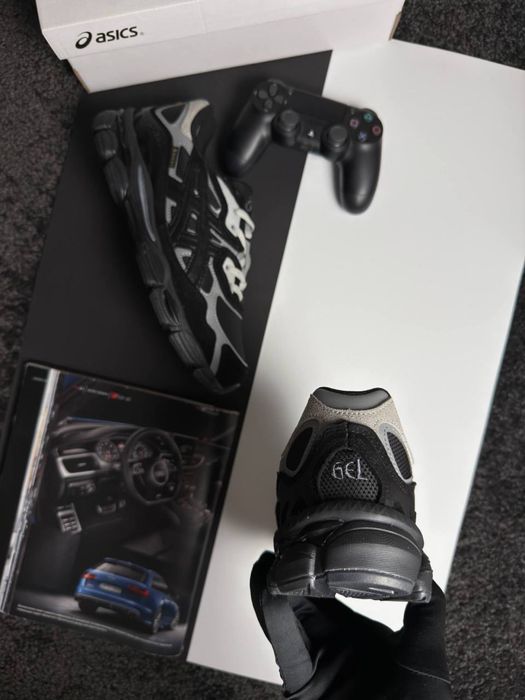 Мужские кроссовки асикс гель ник ASICS Gel-NYC GTX Black Metallic [41-46]