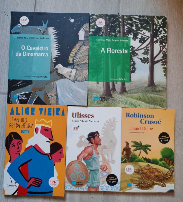 Lote 5 Livros Plano Nacional Leitura PNL (5.º ao 7.º Ano)